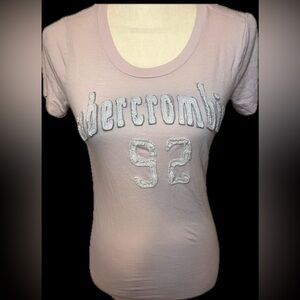 Vintage Abercrombie & Fitch Pink Graphic Tee